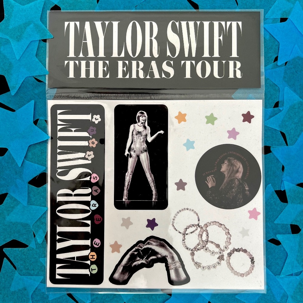 Taylor Swift The Eras Tour Official Sticker Pack Limited Edition Sealed